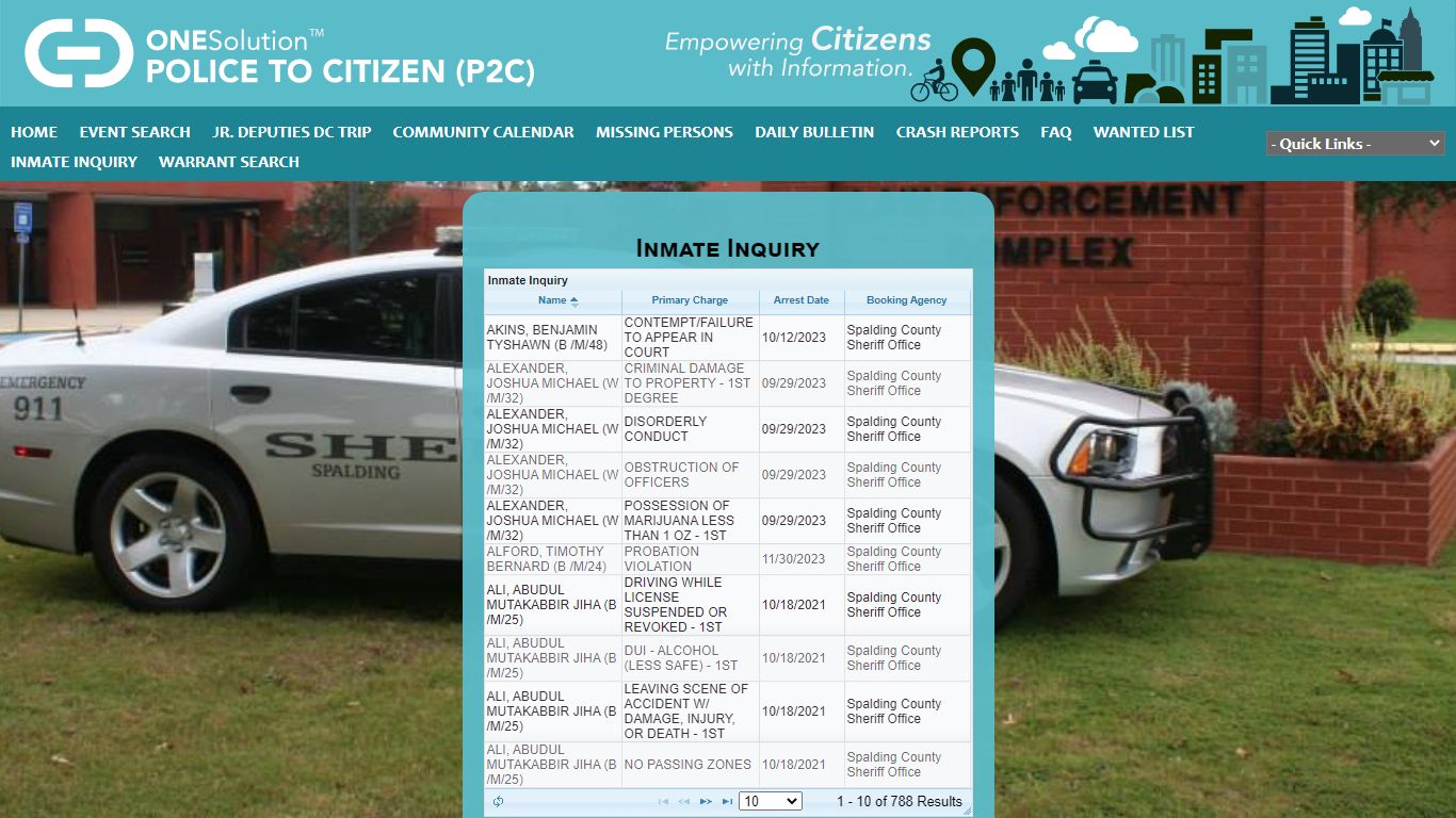 Spalding County Sheriff's Office P2C